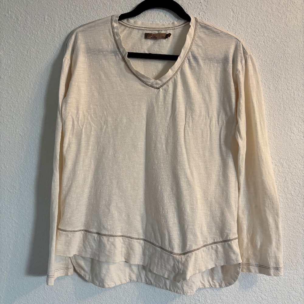 ⭐️Prana assymetrical long sleeve shirt